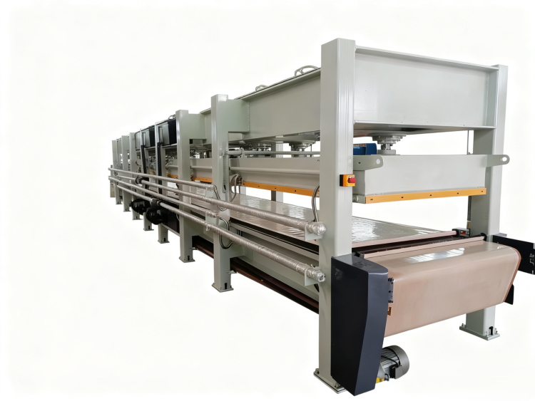 铝蜂窝板通过式热压生产线 吊顶蜂窝板淋胶热压机 全铝家具蜂窝板热压复合设备